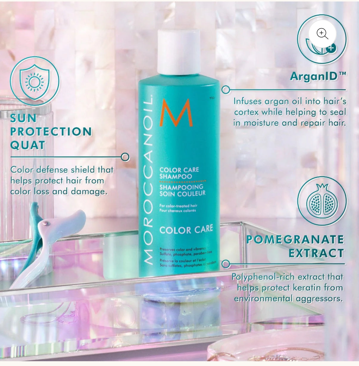 MOROCCANOIL Litre Shampoing color care soins couleur