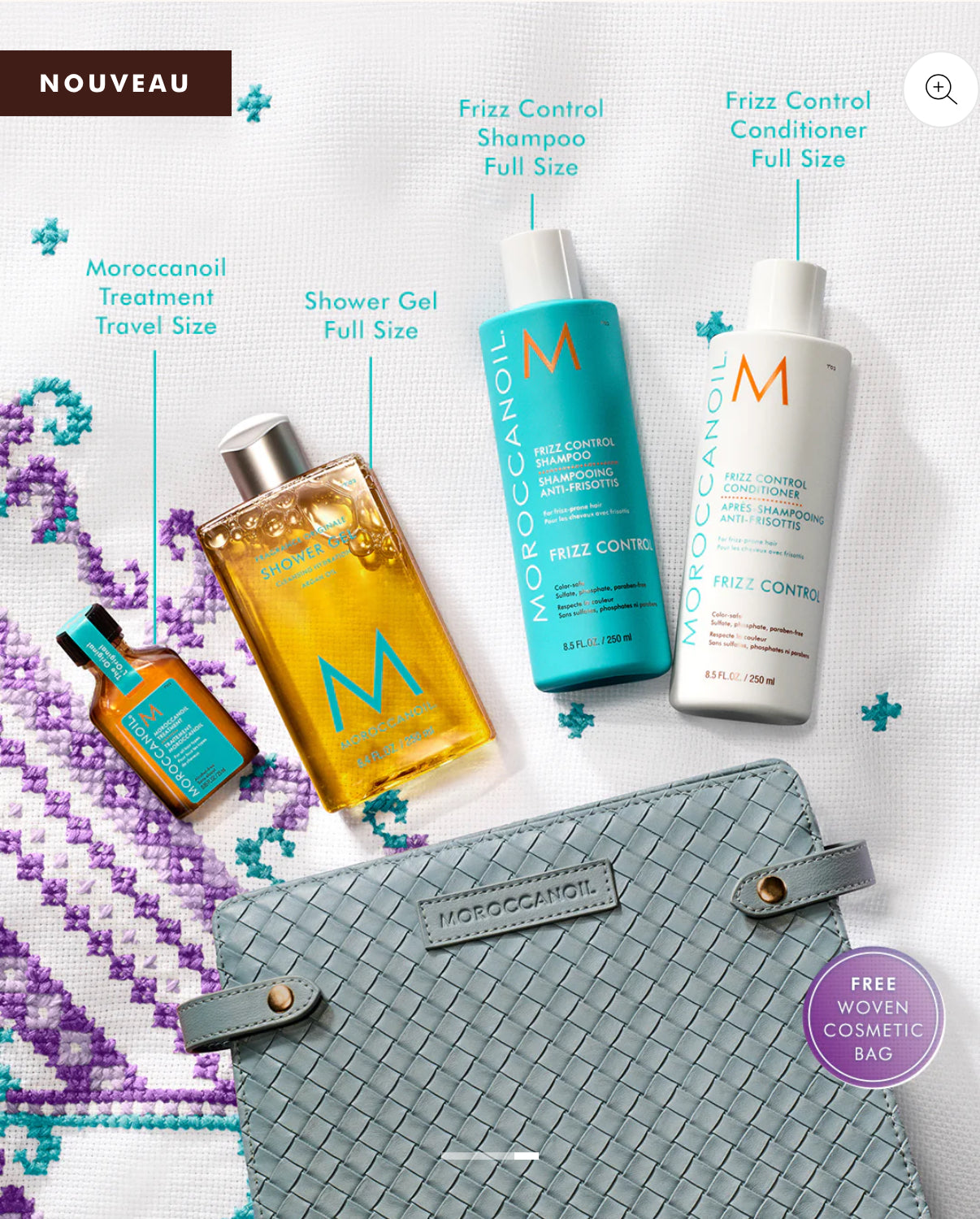 Coffret Cadeau des fêtes Anti-Frisottis, Moroccanoil