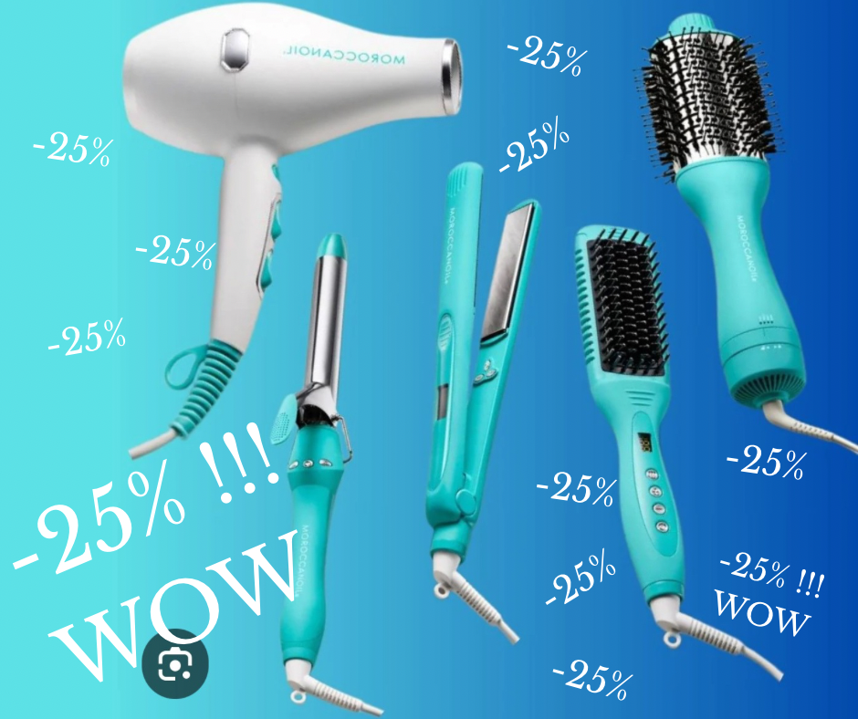 Outils chauffants Moroccanoil
