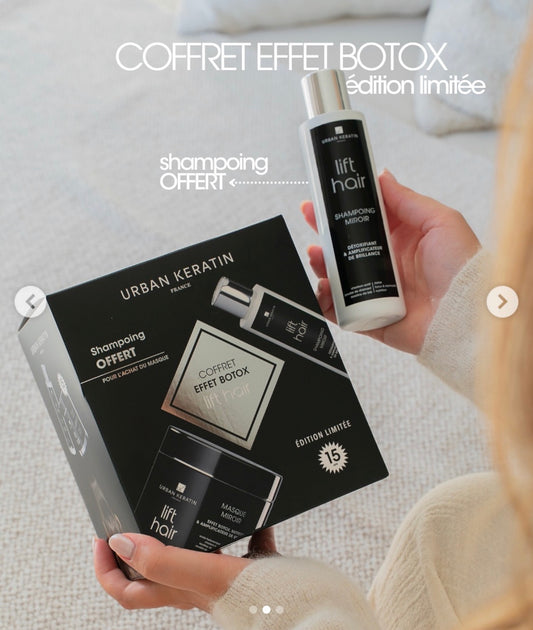 Coffret Masque botox + Shampoing Urban Keratin