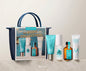 Moroccanoil kit voyage + pochette + bonus 1 format voyage supplémentaire cadeau
