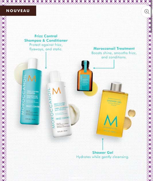 Coffret Cadeau des fêtes Anti-Frisottis,  Moroccanoil