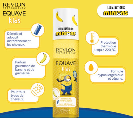 Revlon Equave Kids Soin démêlant minion édition limitée