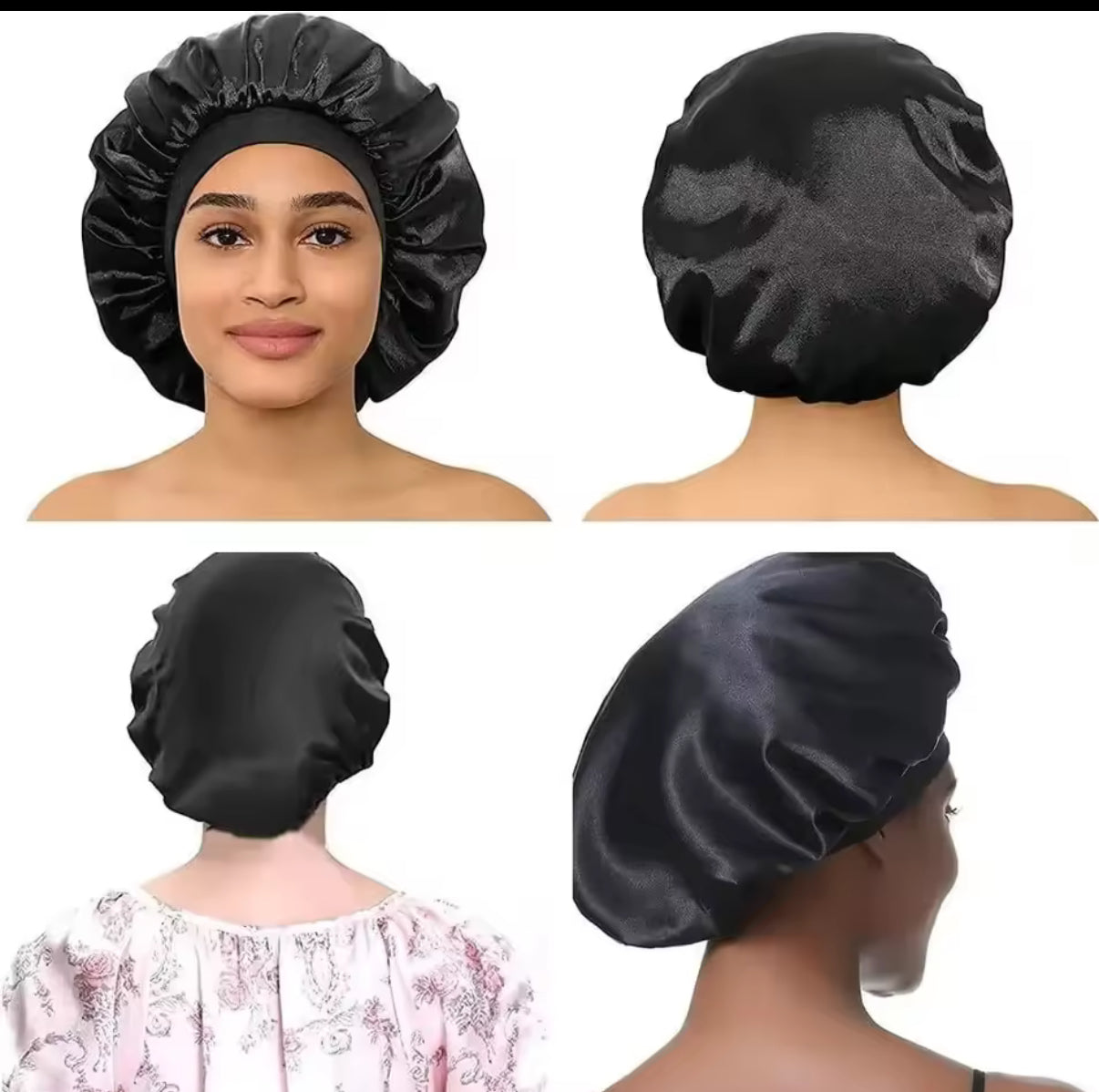 Bonnet en Satin élastique