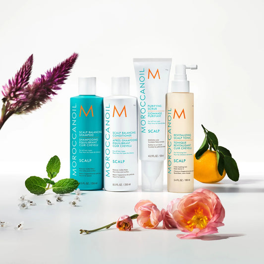 Ensemble soin cuir chevelu + exfoliant gratuit