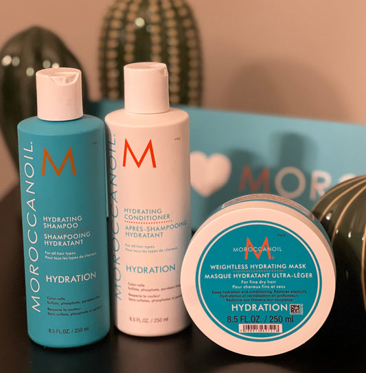 Moroccanoil Rituel Hydratant Léger Trio