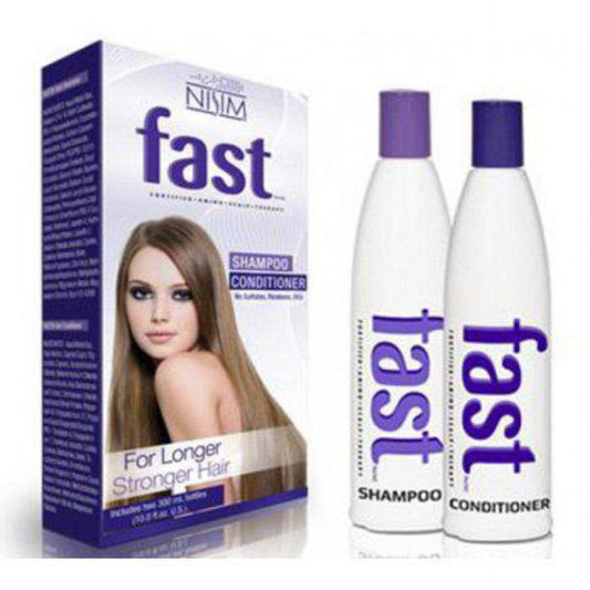 Shampooing et revitalisant fast, 300ml chacun