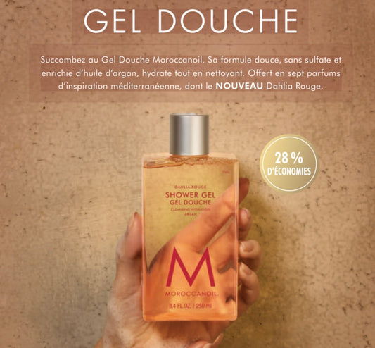 MORROCANOIL Gel Douche Dahlia Rouge