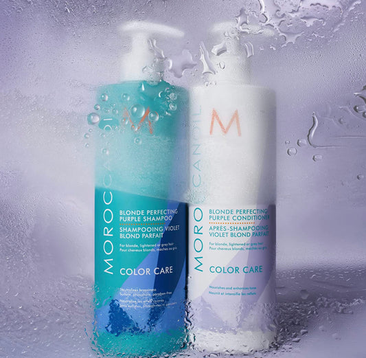 MOROCCANOIL DUO Blond Parfait Demi-Litres Violet
