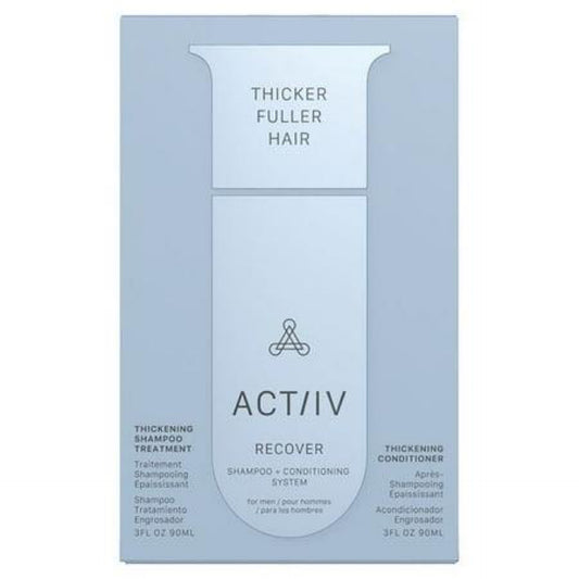 shampooing et revitalisant Recover pour hommes Actiiv  3 oz